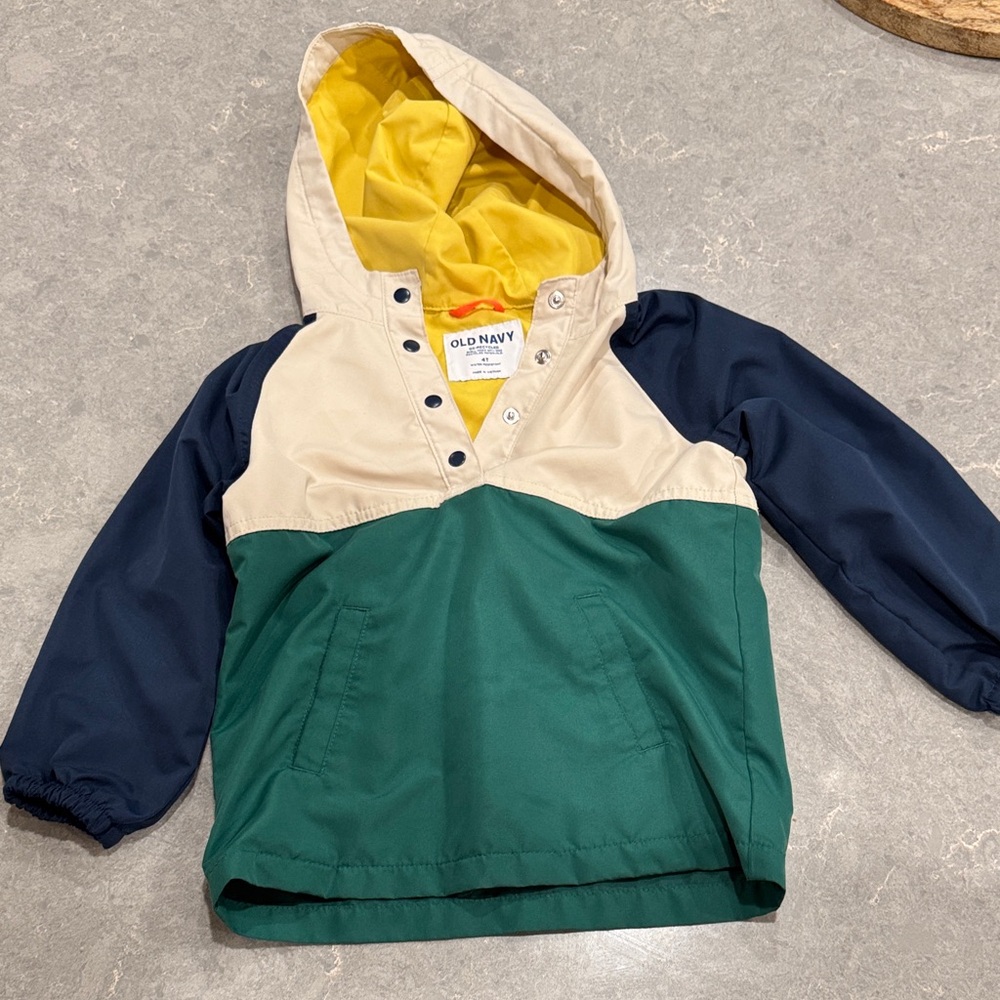 Old Navy Multicolor Hooded Jacket